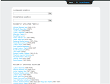 Tablet Screenshot of family.zirklereunion.org